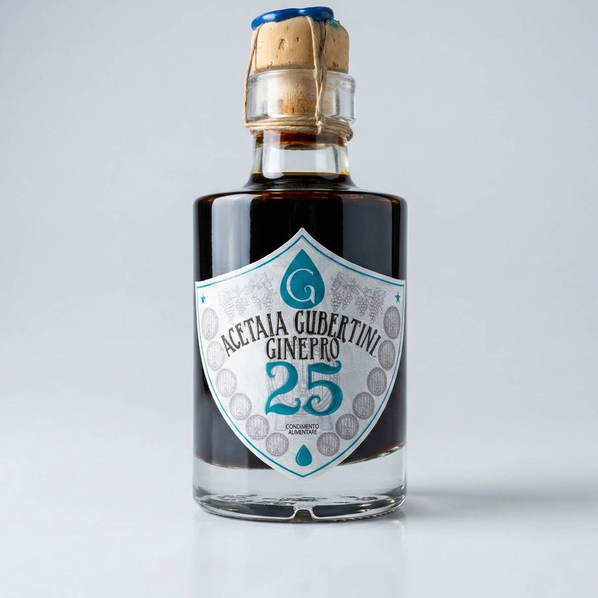 Balsamvinäger di Modena – Gran Riserva del Fondatore 25 år (Enbär/Ginepro)