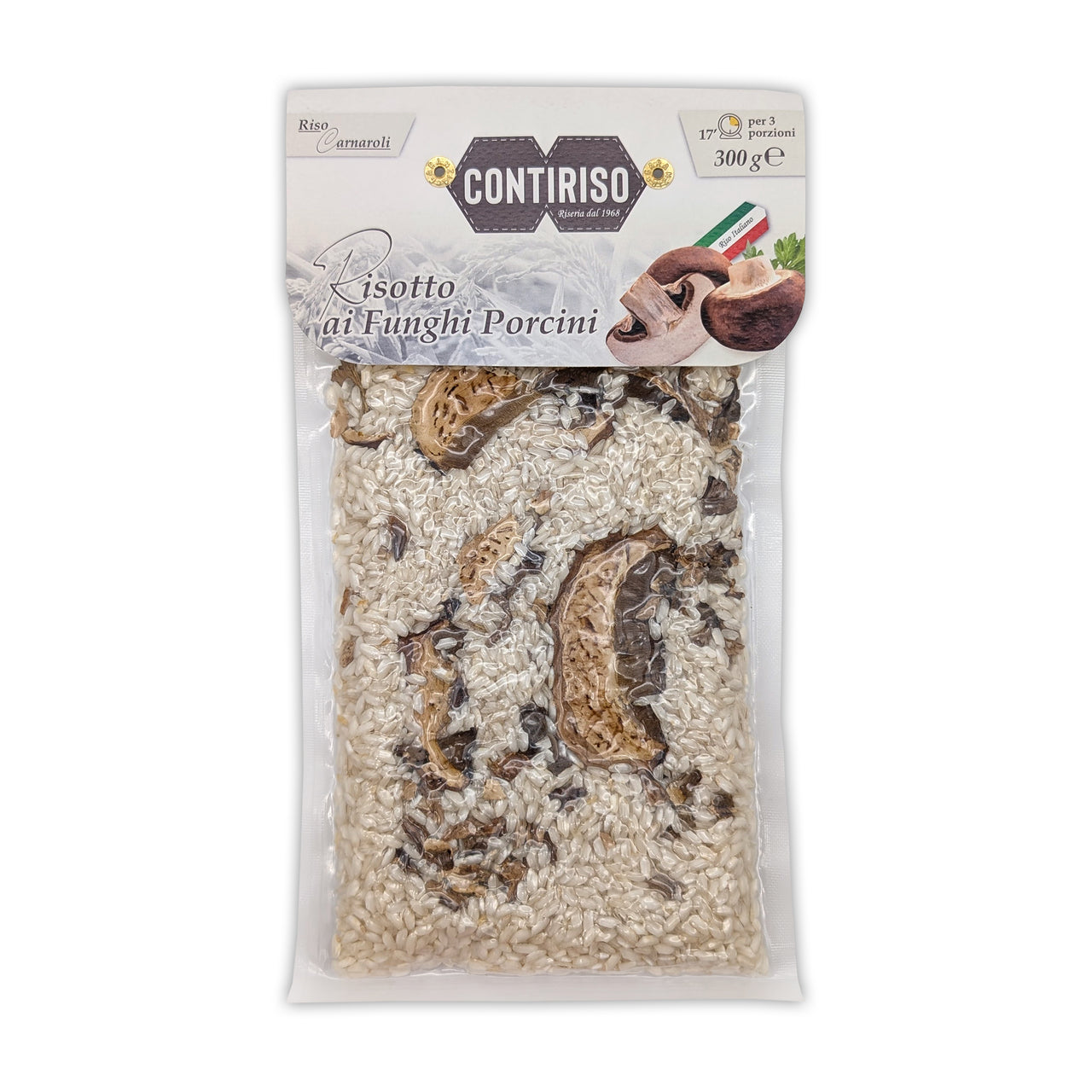 Risotto med karljohan svamp – 300 gr.  3 portioner - Glutenfri