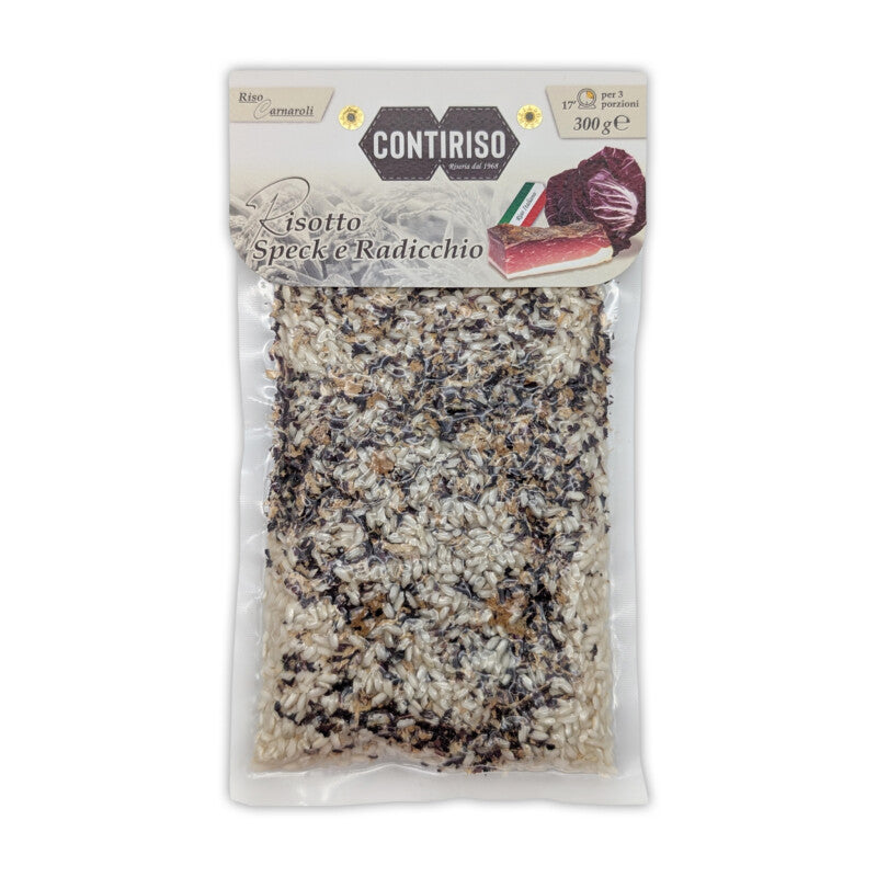 Risotto med speck & radicchio - 300 gr.  3 portioner - Glutenfri